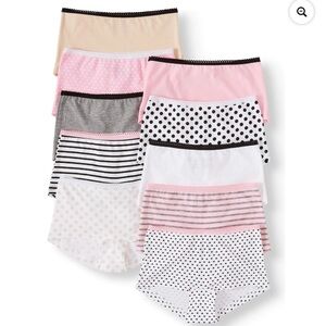 Wonder nation girls’ cotton boy short size 6 pack 10 pcs